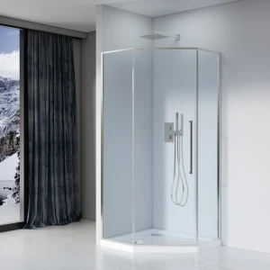 Душевой уголок Black & White Stellar Wind S815 CC-900 90х90